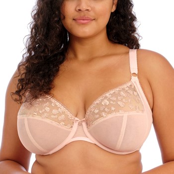 Elomi Bh Namrah Underwire Bandless Plunge Bra Pudder F 80 Dame