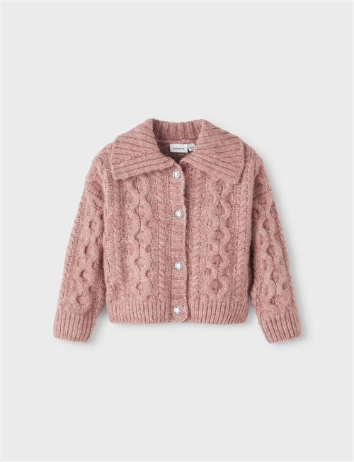 Se name it Nmfohalli Ls Short Knit Card Name It Pink ved Booztlet