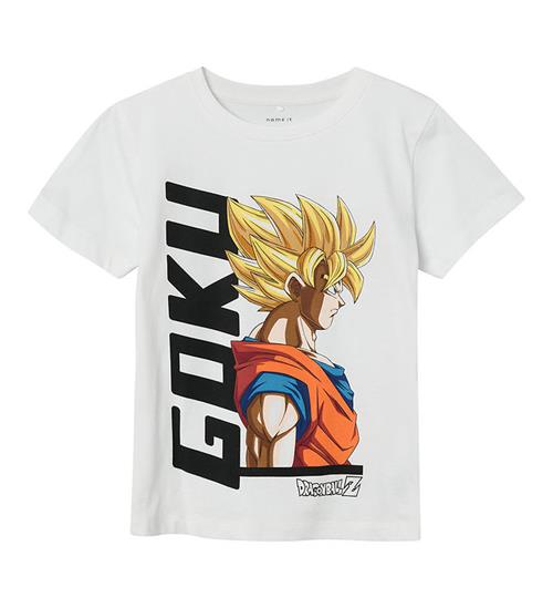 Se Name It Name It T-shirt - NkmNiallan Dragonball - Bright White m. Print ved KidsWorld