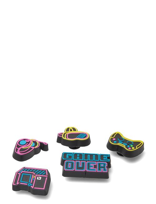 Se Crocs Lights Up Neon Gamer 5 Pack Crocs Patterned ved Booztlet