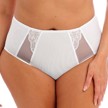 Elomi Trusser Brianna Full Brief Hvid polyamid Large Dame