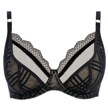 Freya Bh Fatale UW Plunge Bra Sort D 80 Dame