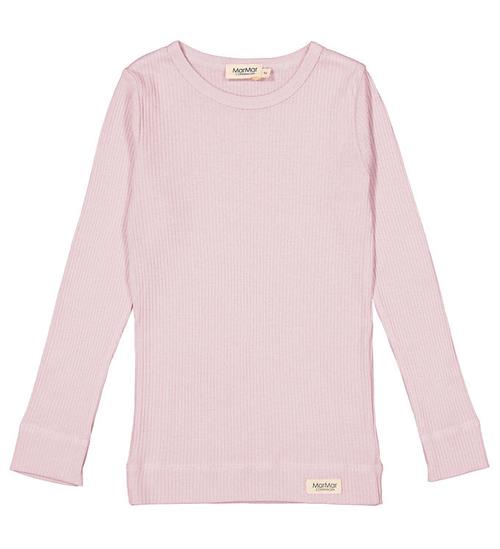 Se MarMar Bluse - Modal - Rib - Lilac Bloom ved KidsWorld