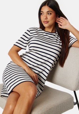 GANT Striped SS T-Shirt Dress Blue M