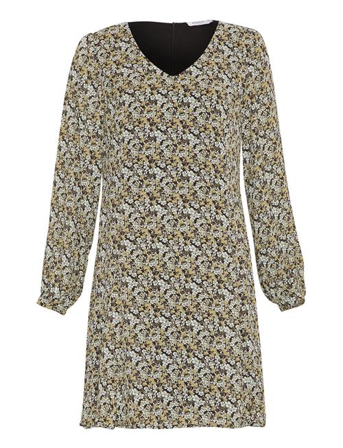 MSCH Copenhagen Mschjamela Rikkelie Dress Aop MSCH Copenhagen Yellow