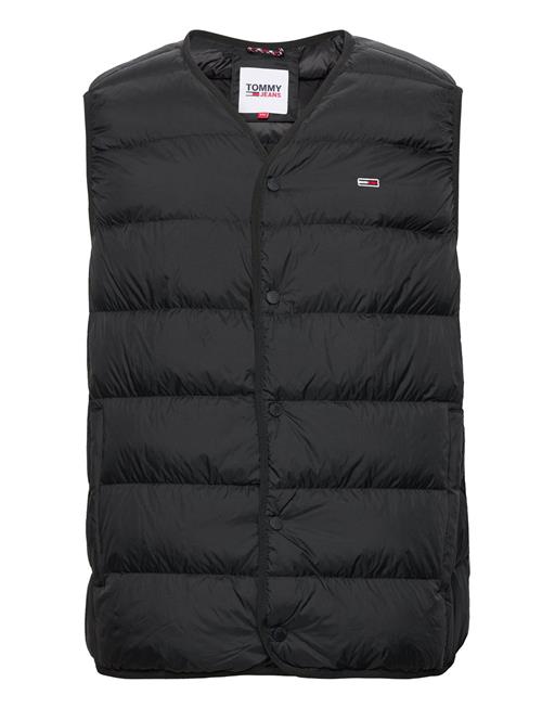 Se Tommy Jeans Tjm Light Down Vest Tommy Jeans Black ved Booztlet