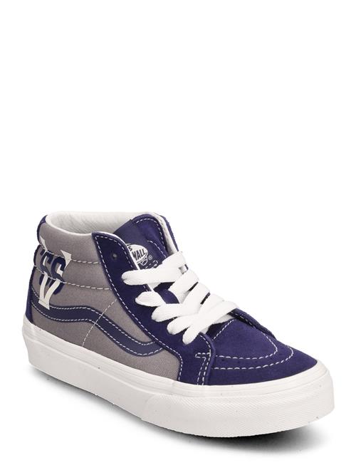 Se VANS Sk8-Mid VANS Navy ved Booztlet