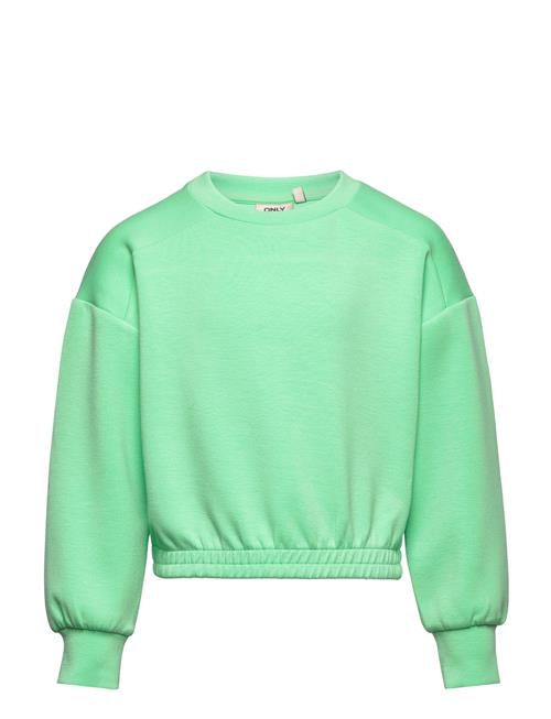 Kids Only Kogscarlett L/S Short O-Neck Bo Swt Kids Only Green