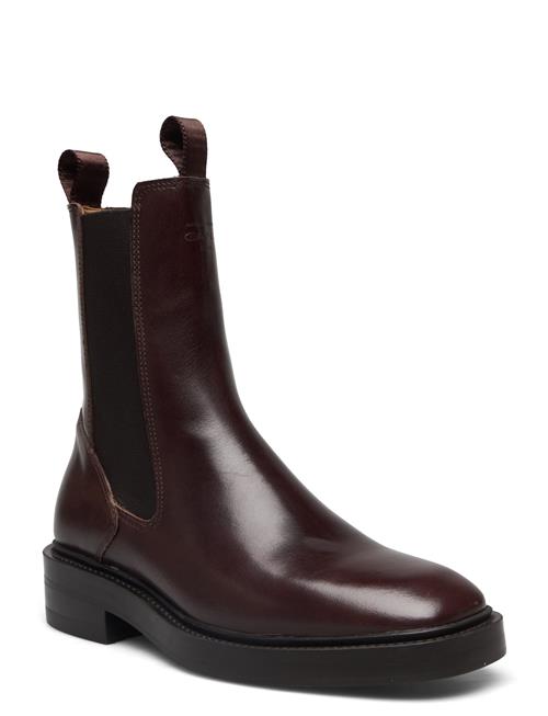 Se GANT Fallwi Chelsea Boot GANT Brown ved Booztlet