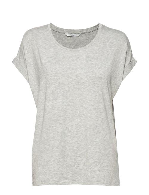 Se ONLY Onlmoster S/S O-Neck Top Noos Jrs ONLY Grey ved Booztlet