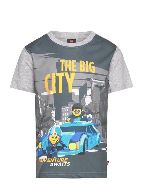 Se LEGO kidswear Lwtano 124 - T-Shirt S/S LEGO Kidswear Grey ved Booztlet