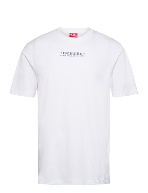 Se Diesel T-Just-L4 T-Shirt Diesel White ved Booztlet