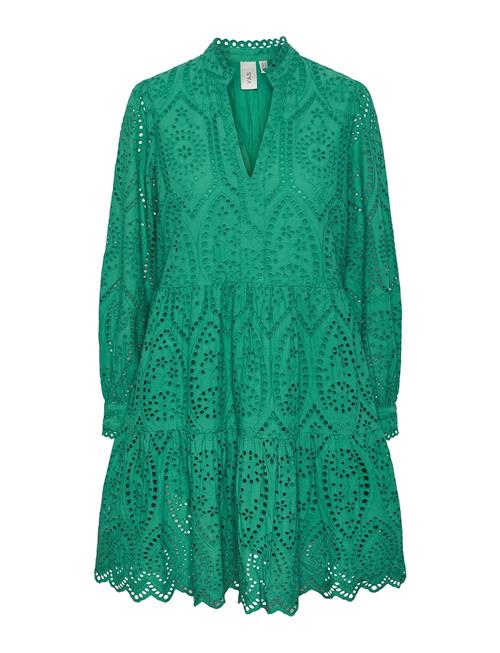 YAS Yasholi Ls Dress S. Noos YAS Green