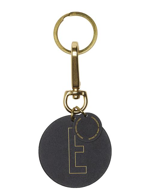 Se Design Letters Personal Key Ring & Bagtag Design Letters Grey ved Booztlet