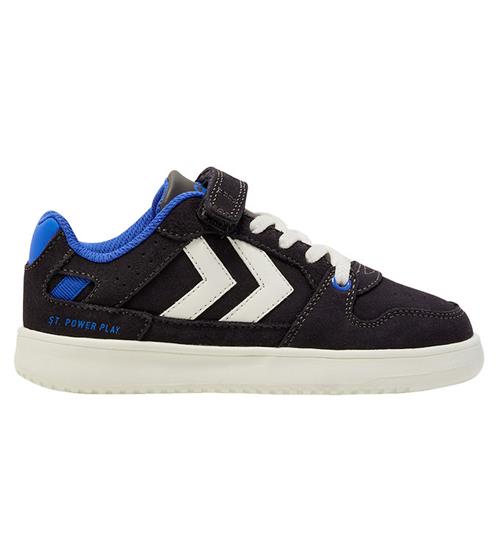 Hummel Hummel Sko - St. Power Play Suede JR - Obsidian