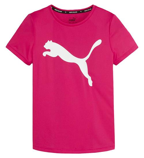 Se Puma Puma T-shirt - Active Tee G - Pink ved KidsWorld