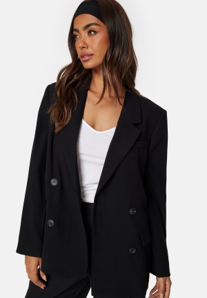 Se SELECTED FEMME Slftinni LS Relaxed Blazer Black 36 ved Bubbleroom