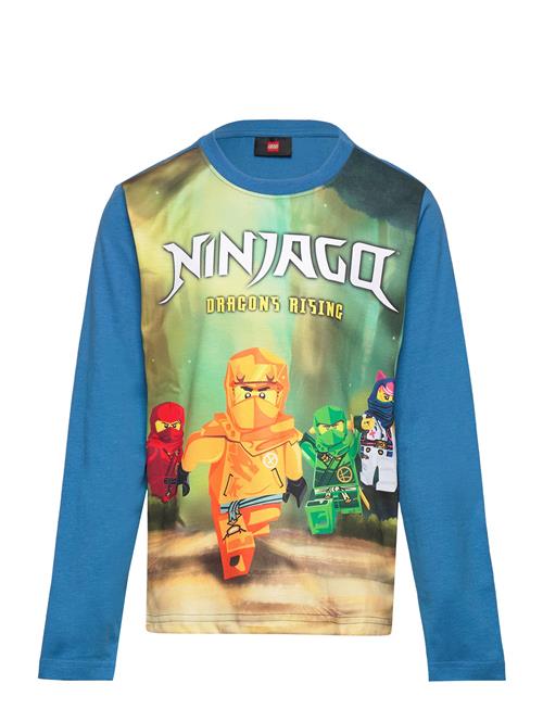 Se LEGO kidswear Lwtano 129 - T-Shirt L/S LEGO Kidswear Blue ved Booztlet