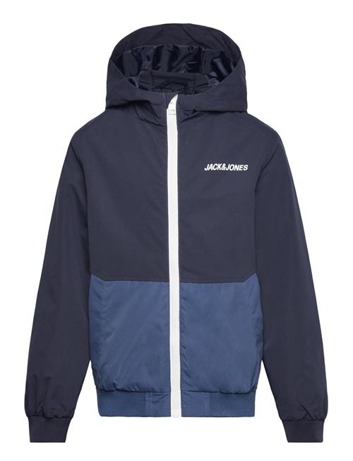 Jack & Jones Jjerush Blocking Hood Bomber Noos Mni Jack & J S Navy