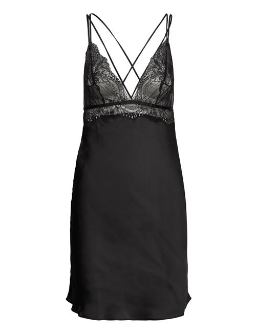 Hunkemöller Sd Satin Lurex Lace Donna Hunkemöller Black