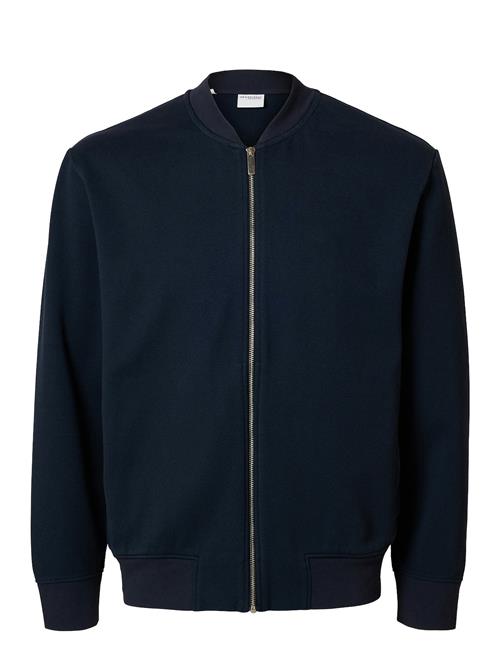 Selected Homme Slhmack Sweat Bomber Ls Noos Selected Homme Navy