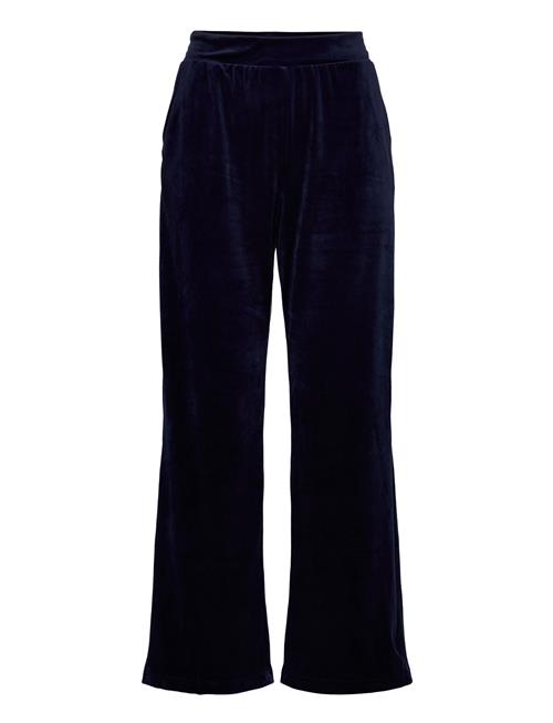 Se Hunkemöller Pant Straight Leg Velours Hunkemöller Navy ved Booztlet