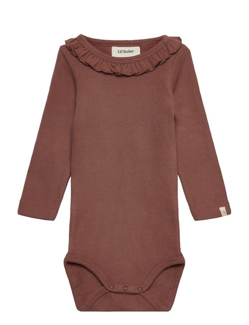 Lil'Atelier Nbfthora Ls Slim Body Lil Lil'Atelier Brown