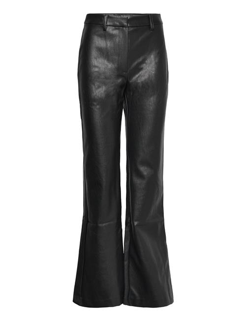 Se Bardot Halifax Pu Flare Pant Bardot Black ved Booztlet