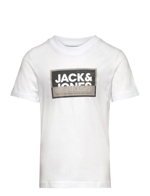 Jack & Jones Jcologan Ss24/25 Tee Ss Crew Neck Ss Jnr Jack & J S White