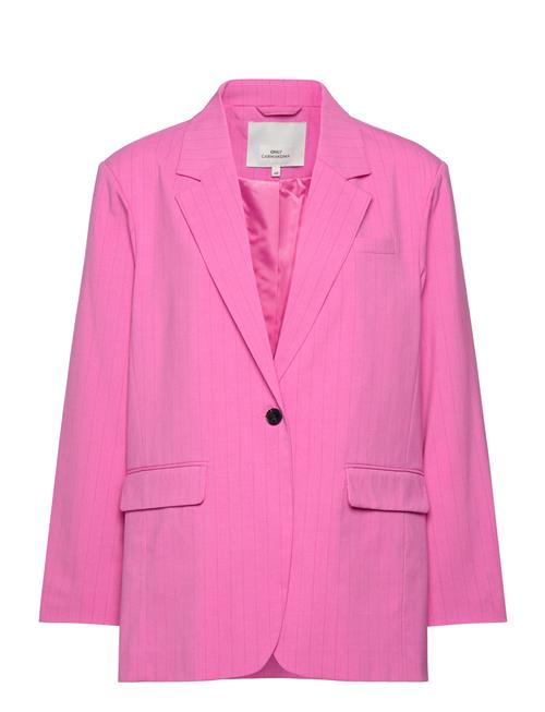 ONLY Carmakoma Cardamie L/S Pinst Slit Ovs Blazer Tlr ONLY Carmakoma Pink