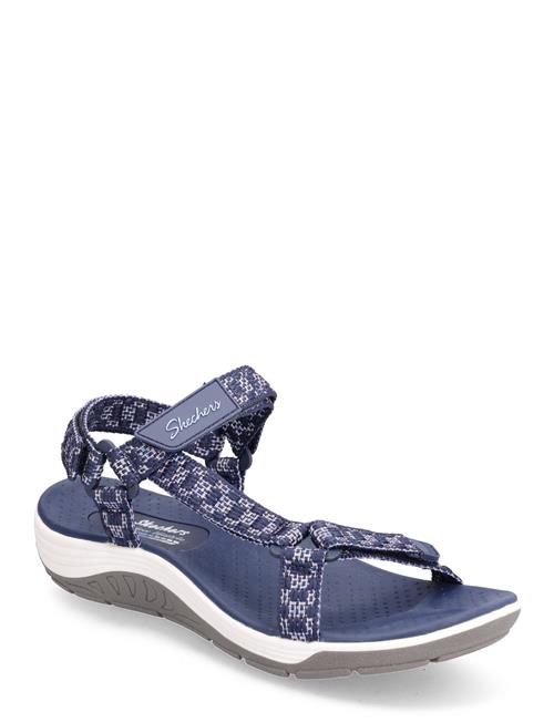 Skechers Womens Reggae Cup Sandal Skechers Blue