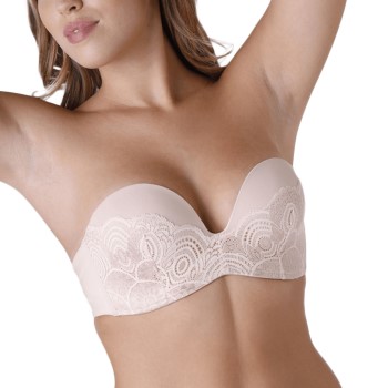 Wonderbra Bh Refined Glamour Ultimate Strapless Bra Beige B 70 Dame