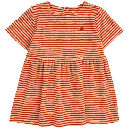 Bobo Choses Stribet Baby-kjole Orange | Orange | 18 months