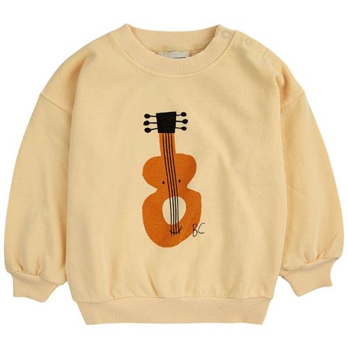 Se Bobo Choses Acoustic Guitar Baby Sweatshirt Gul | Gul | 9 months ved Babyshop