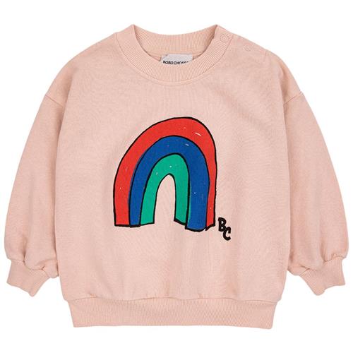 Se Bobo Choses Rainbow Baby Sweatshirt Lyserød | Lyserød | 9 months ved Babyshop