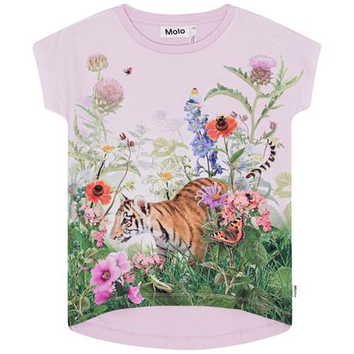 Molo GOTS Ragnhilde T-shirt Garden Explore | Lilla | 104 cm