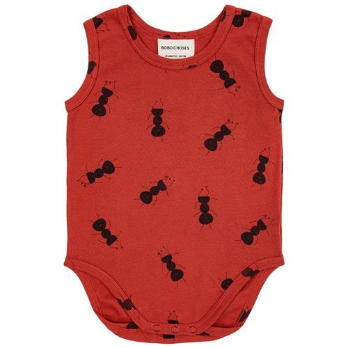 Se Bobo Choses Ant Mønstret Babybody Rød | Rød | 18 months ved Babyshop