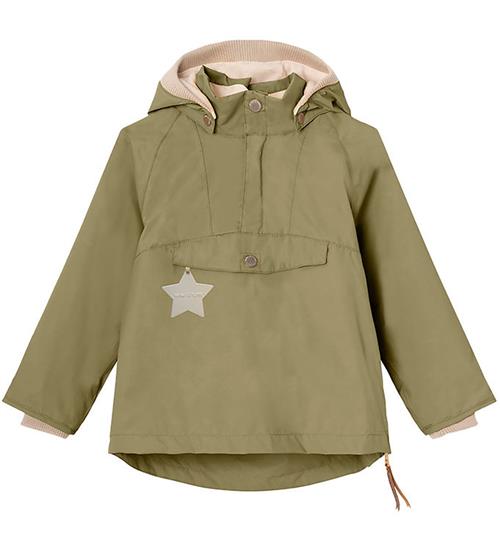 Mini A Ture Mini A Ture Sommerjakke - Vitorio Fleece Anorak - Aloe Green