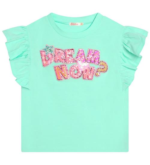 Se Billieblush Billieblush T-shirt - Beach Glass ved KidsWorld