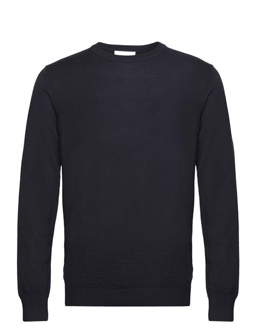 Se Bruun & Stengade Bs Sanjay Regular Fit Knitwear Bruun & Stengade Navy ved Booztlet