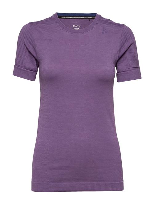 Se Fuseknit Comfort Rn Ss Craft Purple ved Booztlet