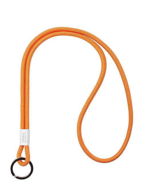 Se PANTONE Key Chain Long PANT Orange ved Booztlet