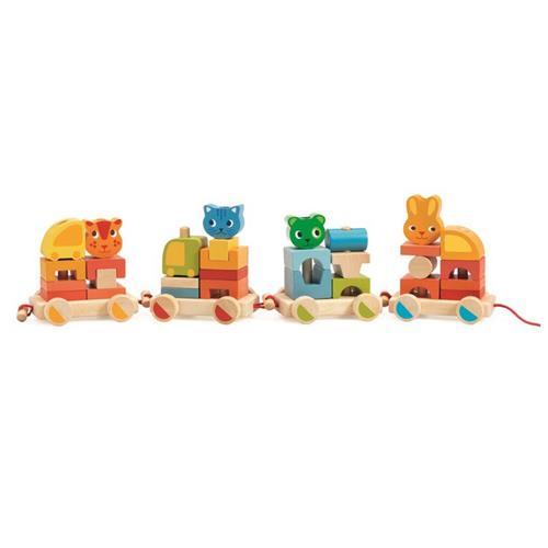 Djeco Activity Tog | Orange | 1-2 years