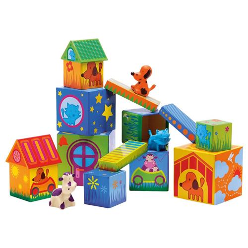 Se Djeco Cubanimo Blokke | Blå | 2-6 years ved Babyshop