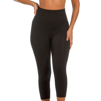 Magic Lounge Cropped Legging Sort polyamid Medium Dame