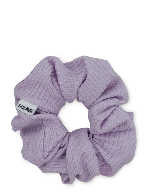 SUI AVA Ea Zig-Zag Scrunchie SUI AVA Purple