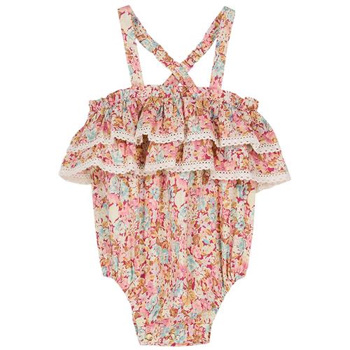 Louise Misha Kumal Romper Pink Sweet Pastel | Lyserød | 12 months