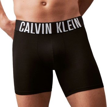 Calvin Klein 3P Intense Power Boxer Briefs Sort polyester Small Herre