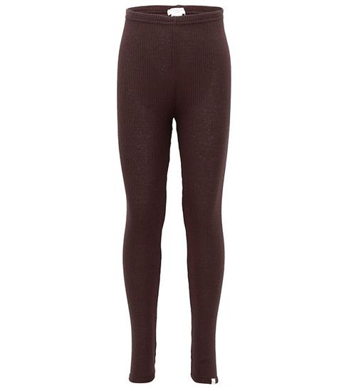 Minimalisma Minimalisma Leggings - Bieber - Silke/Bomuld - Cacao