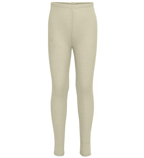 Se Minimalisma Leggings - Bieber - Silke/Bomuld - Pear Sorbet ved KidsWorld